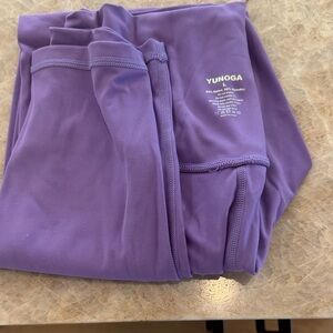 Purple Active Leggings